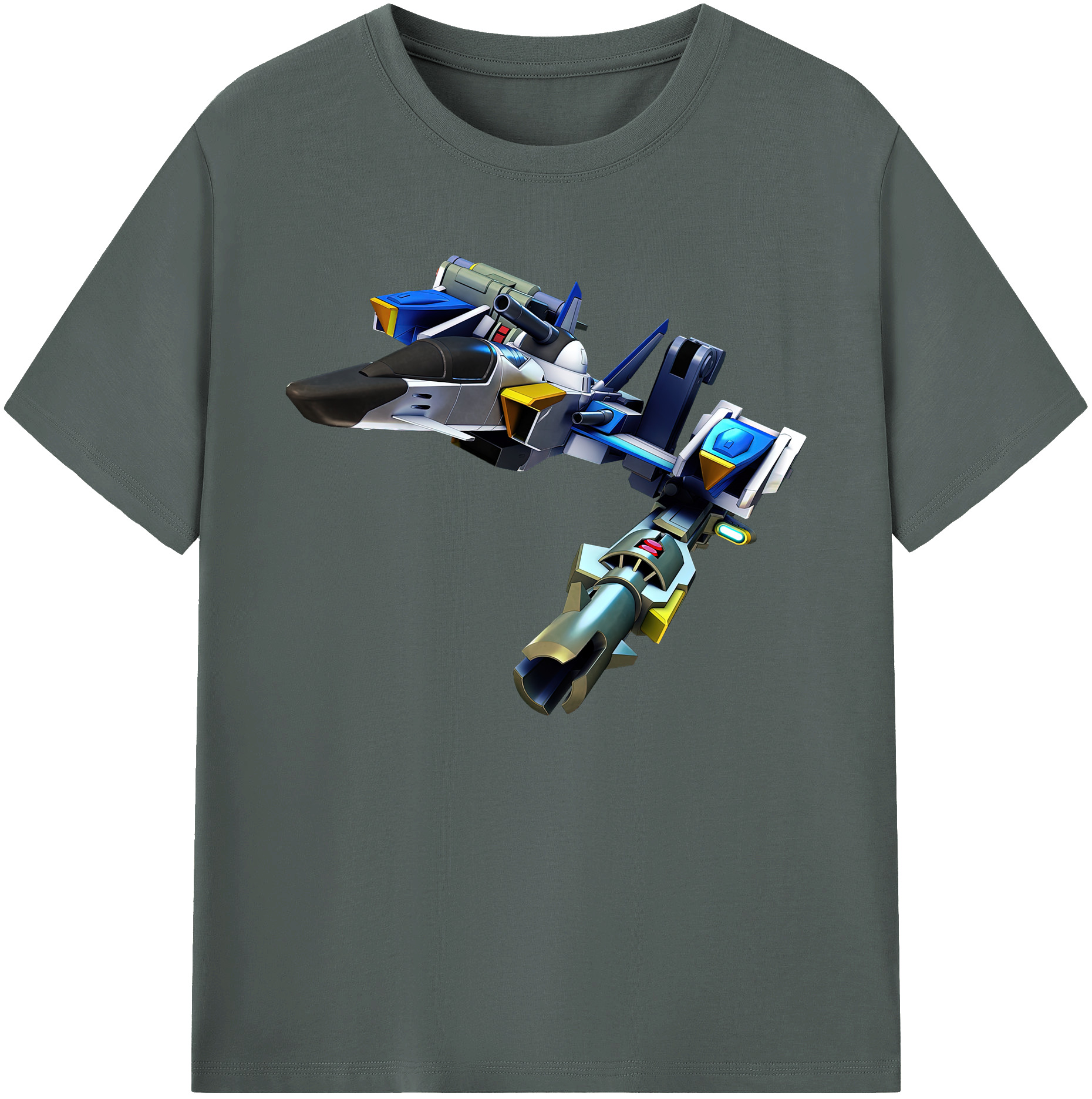 （画像用） 機動戦士ガンダム Mobile Suit Gundam 綿100％ メンズ半袖Tシャツ｜肌触りやわらか＆通気性